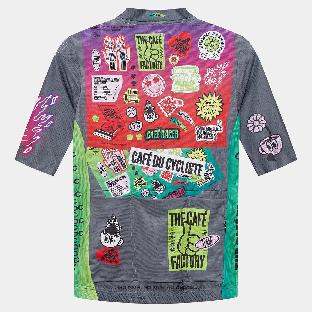 Cafe du Cycliste Bergida jersey - Grey