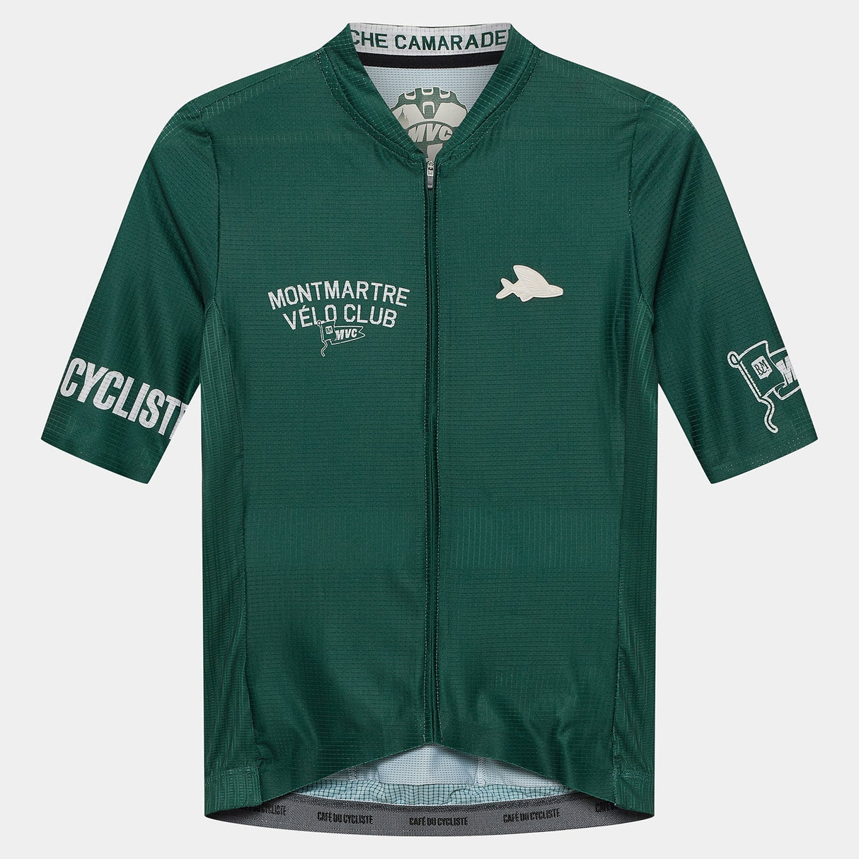 Maglia Cafe du Cycliste Bergida - Verde Café du Cycliste