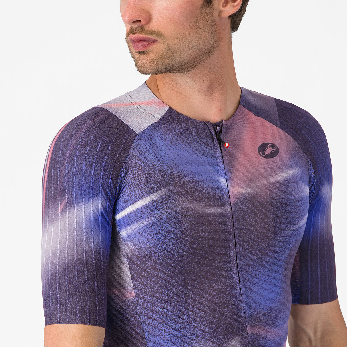 Maglia Castelli Aero Race 8S - Viola Castelli