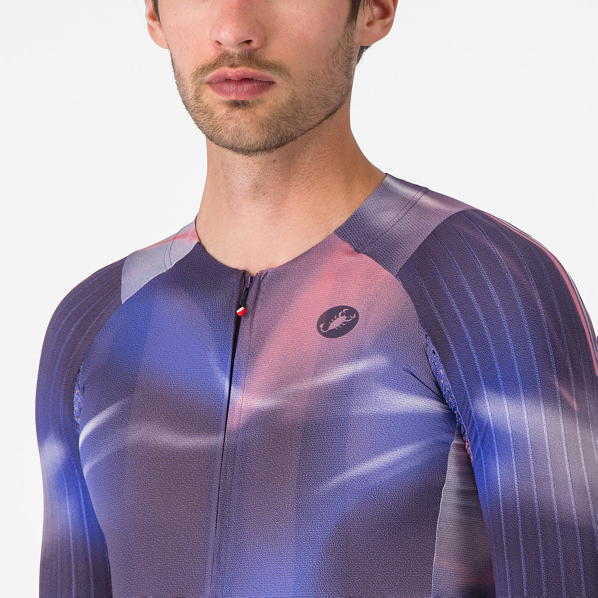 Maglia Castelli Aero Race 8S - Viola Castelli