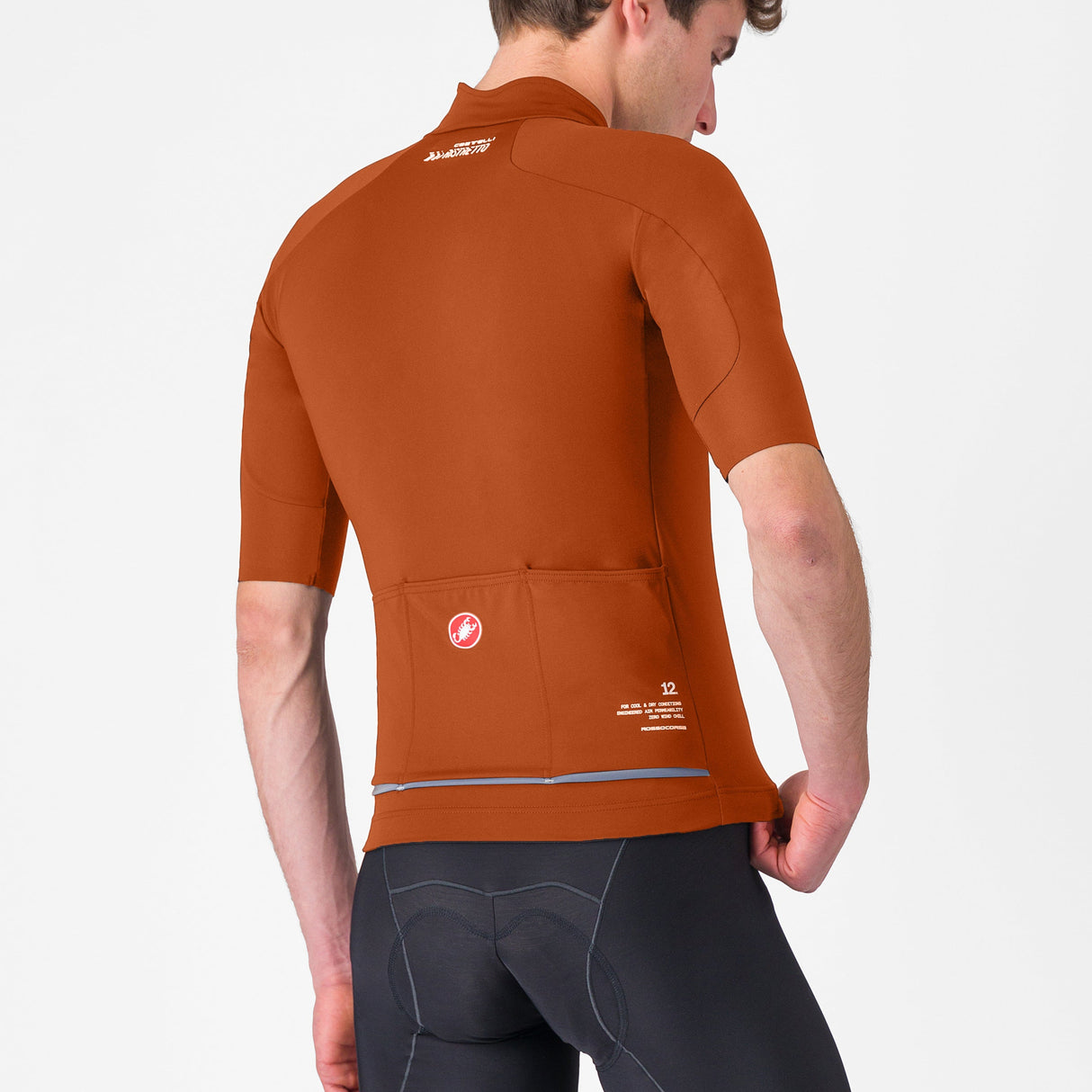 Maglia Castelli DO.DI.CI - Arancio Castelli