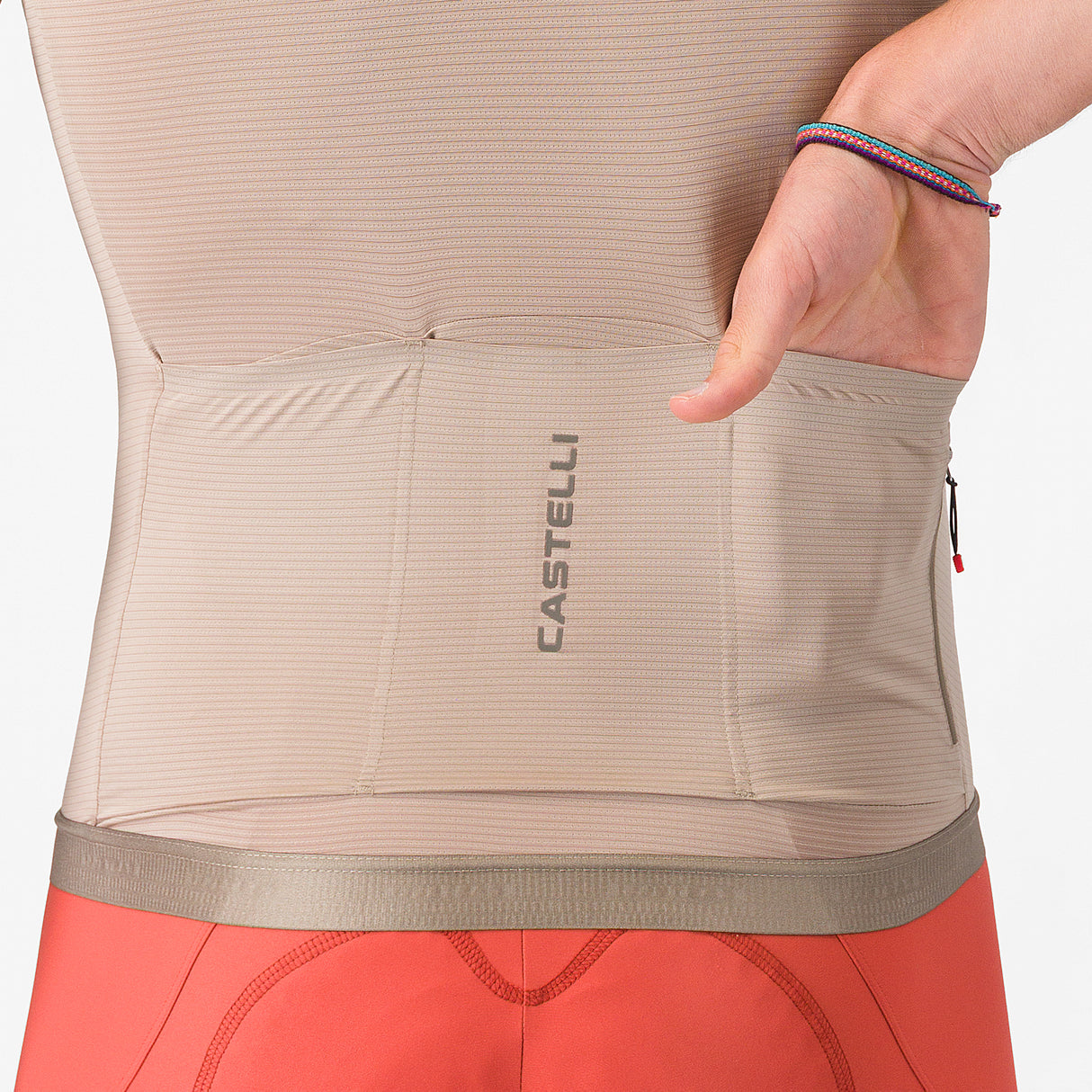 Maglia Castelli Espresso 2 - Beige Castelli