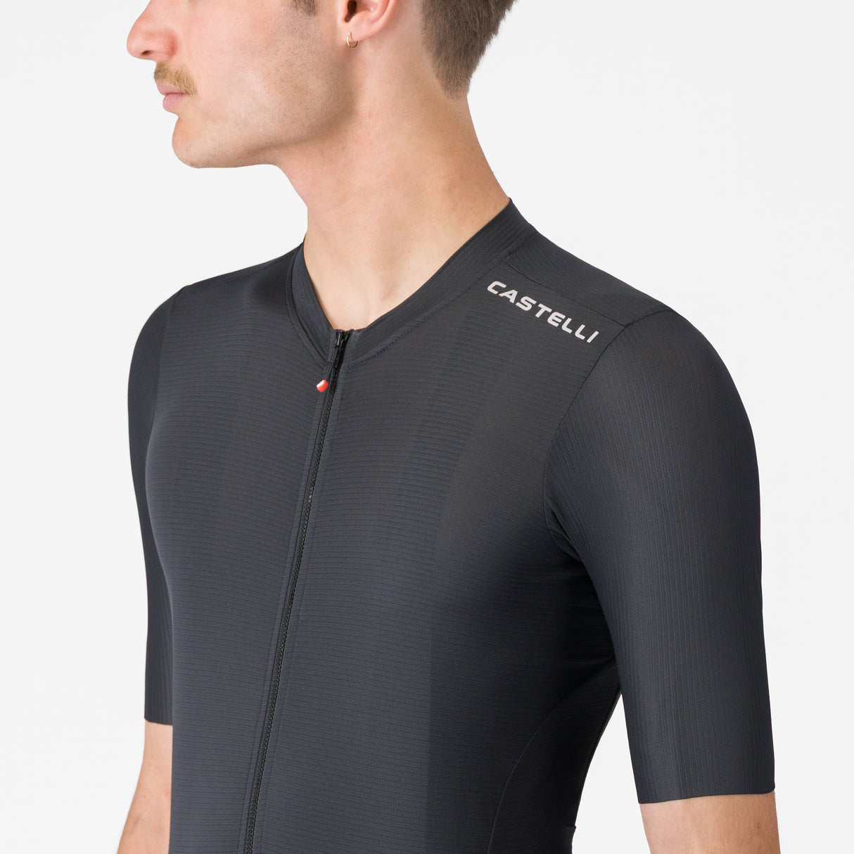Maglia Castelli Espresso 2 - Nero bianco Castelli