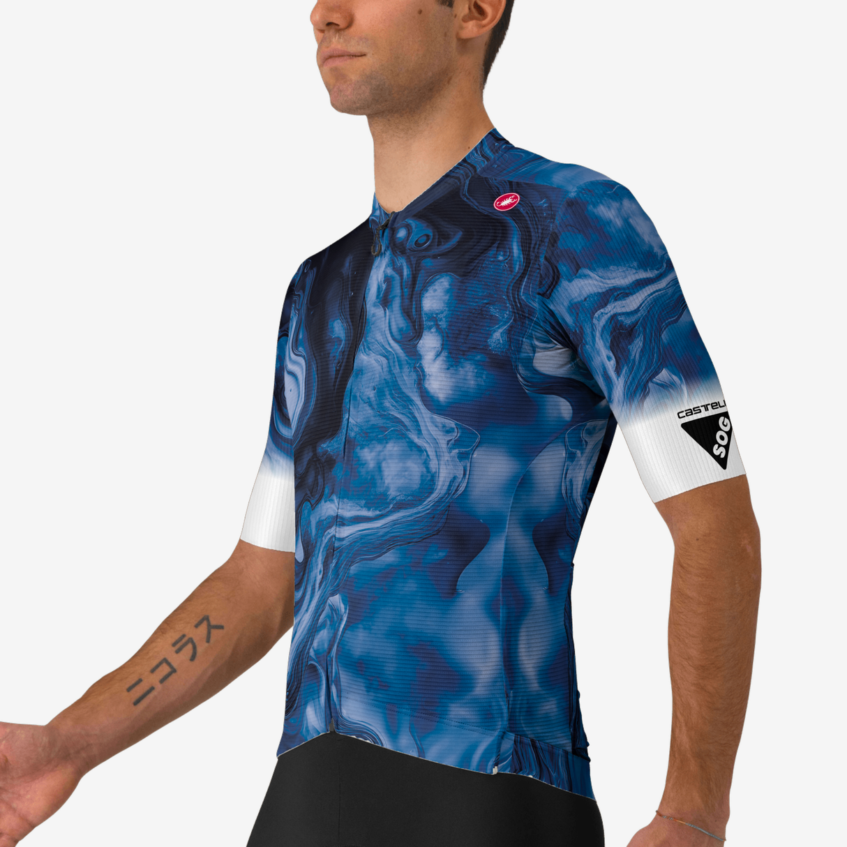 Maglia Castelli Espresso SOG Ltd - Blu Castelli