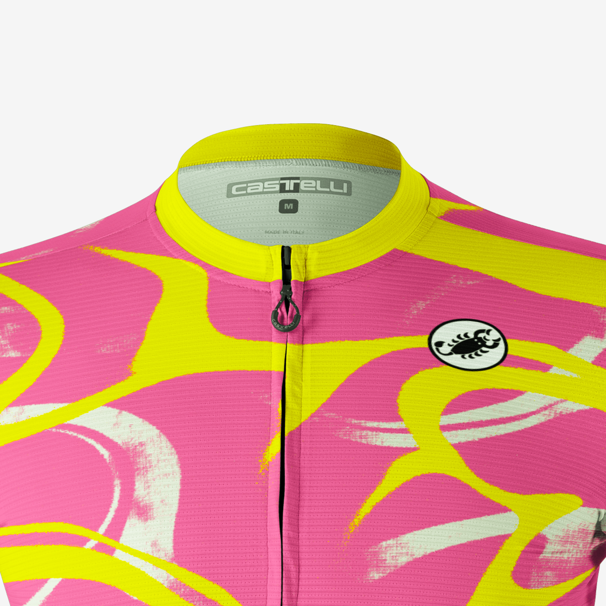 Maglia Castelli Espresso SOG Ltd - Rosa giallo Castelli