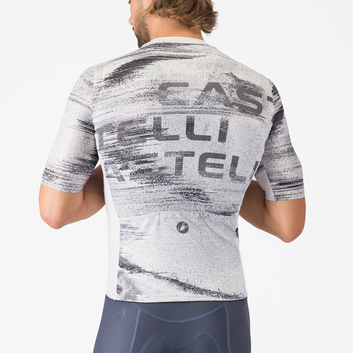 Maglia Castelli Stratus Logo - Bianco Castelli