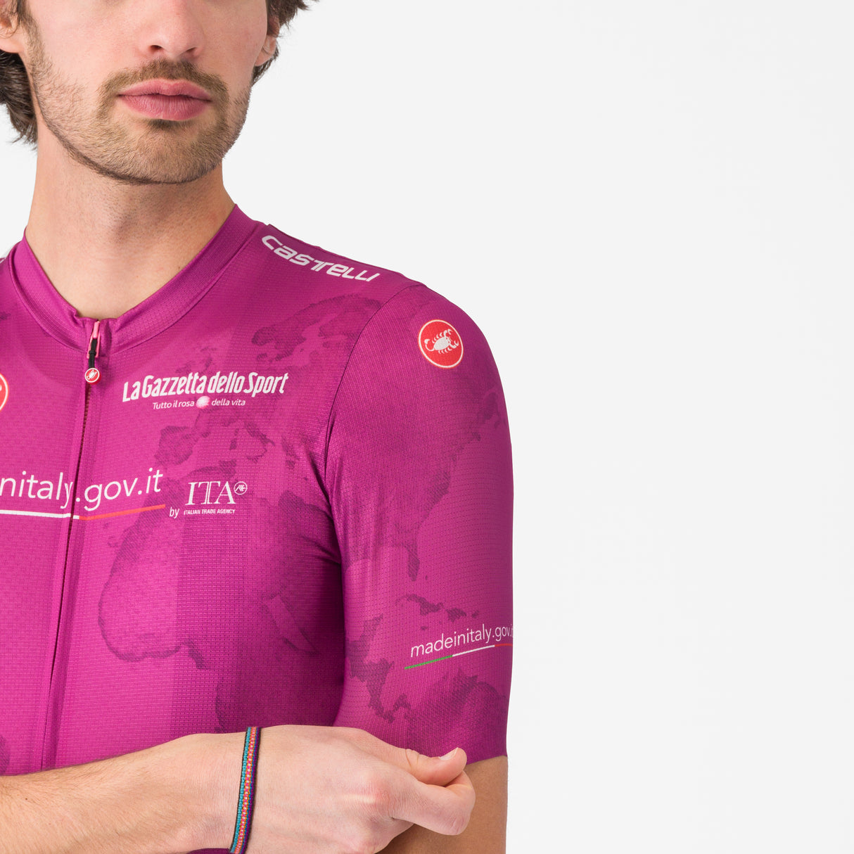 Maglia Ciclamino Giro d'Italia 2025 Competizione 3 Castelli