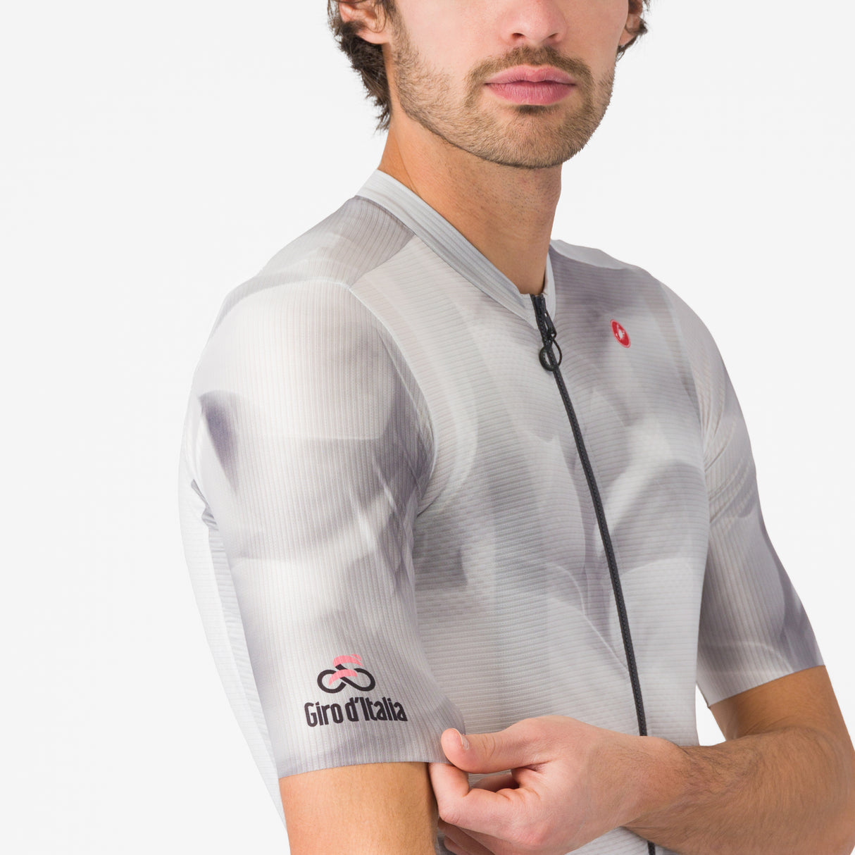 Maglia Giro d'Italia 2025 Espresso - Grigio Castelli