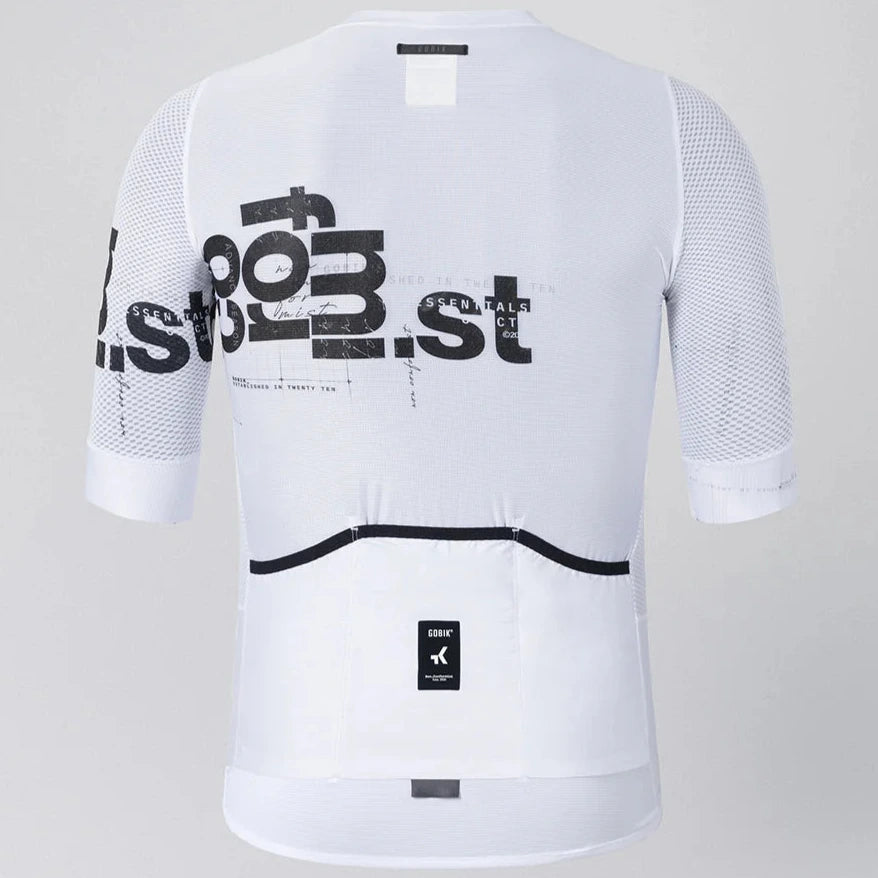 Maglia Gobik Carrera 2.0 Monospace - Bianco Gobik