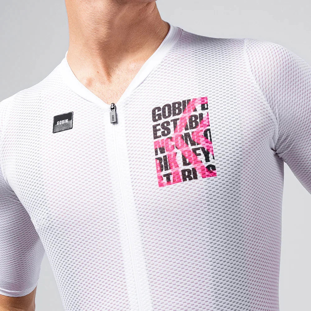 Maillot Gobik Carrera 3.0 Tag - Blanco
