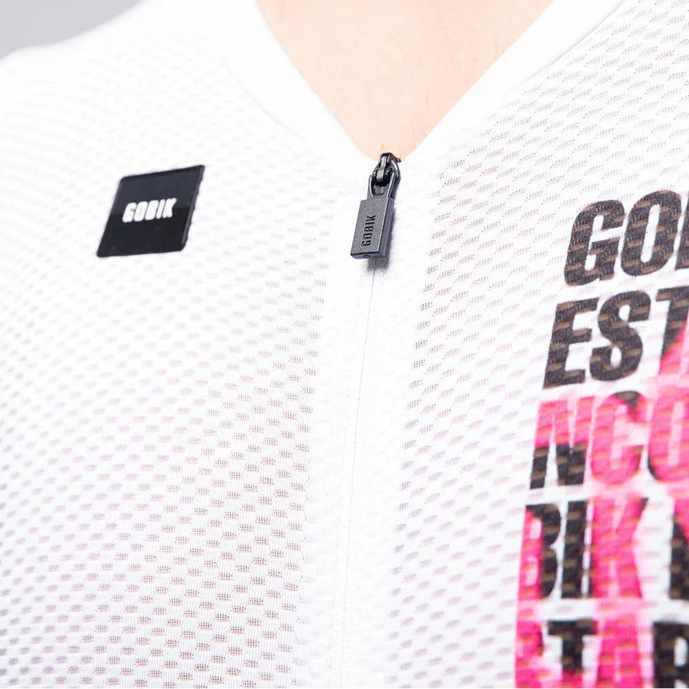 Maillot Gobik Carrera 3.0 Tag - Blanco