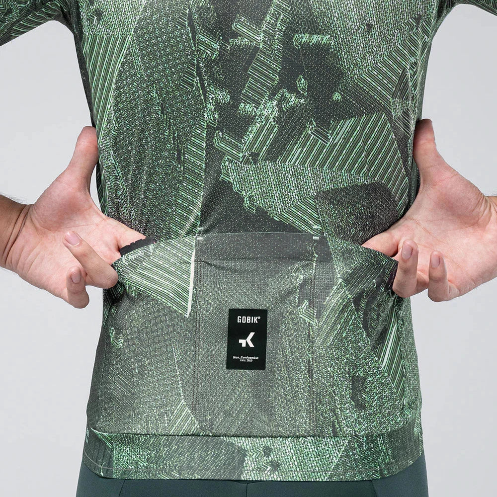 Maglia Gobik Magnitude Crash - Verde Gobik