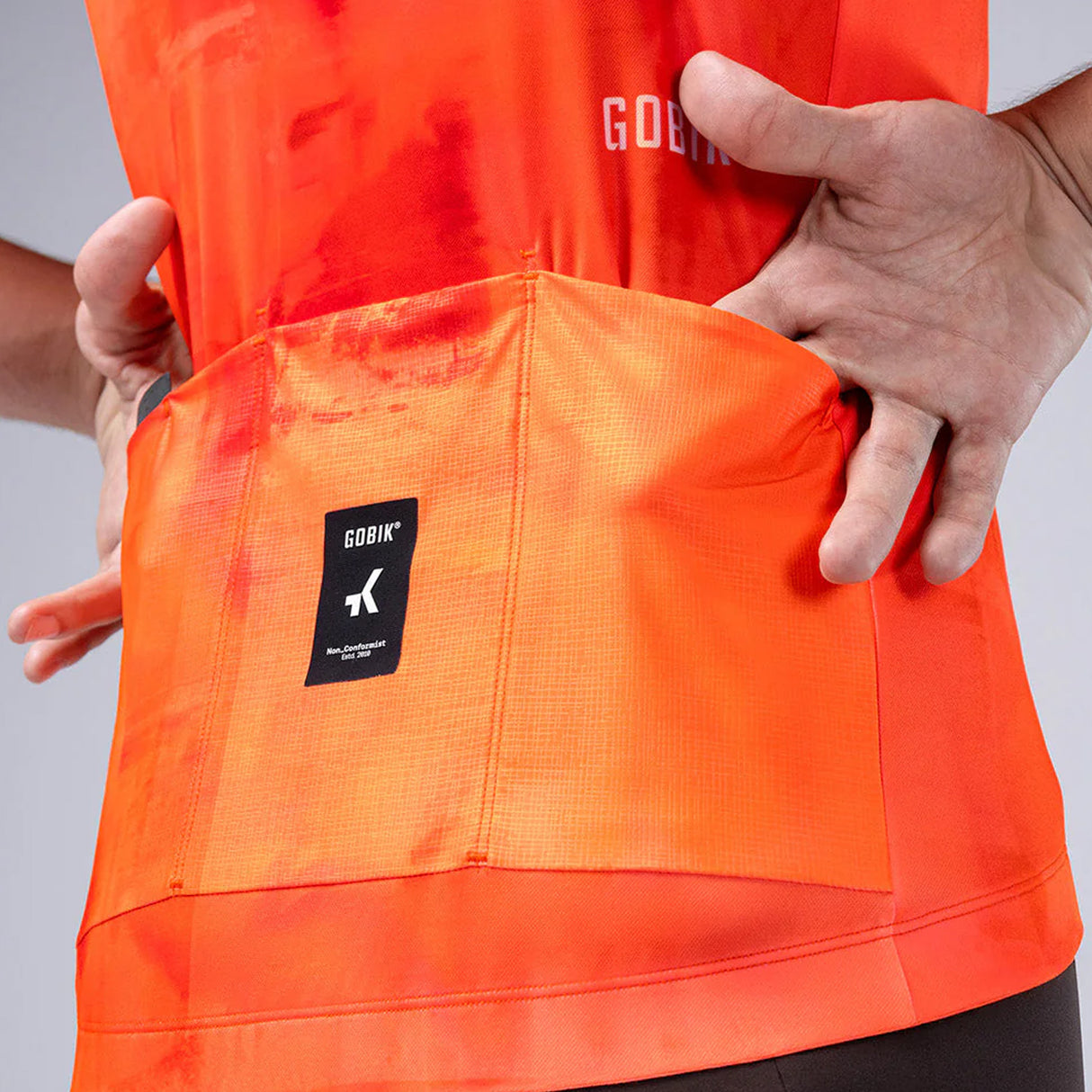 Maillot Gobik Stark Gerbera - Naranja