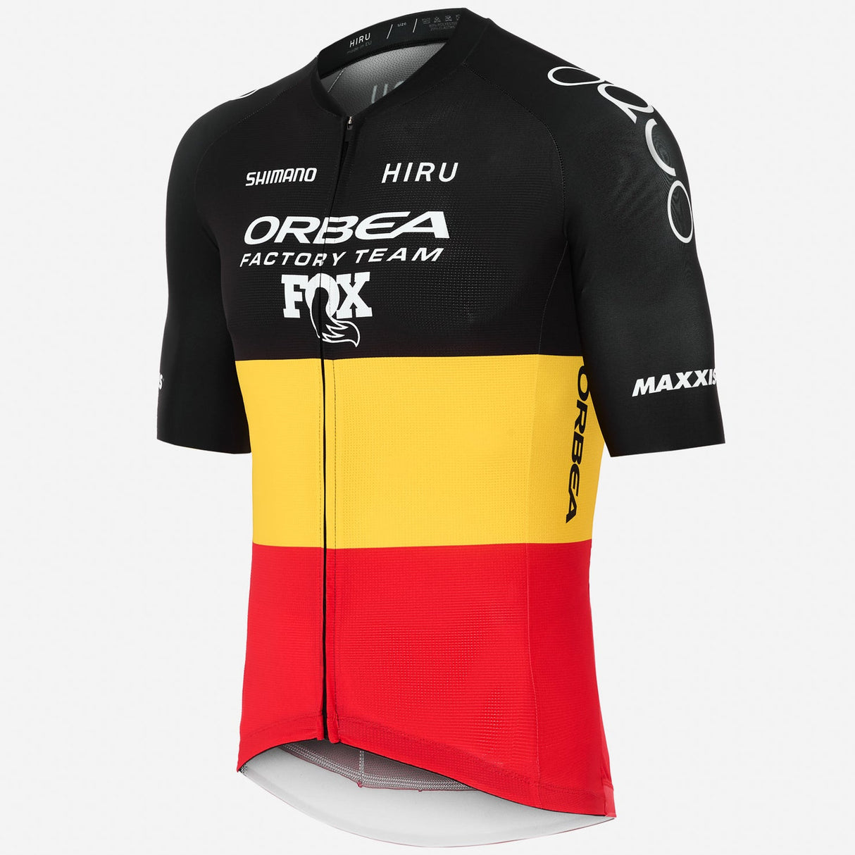 Maglia Hiru Orbea Factory Team 2026 Core - Campione Belga Hiru