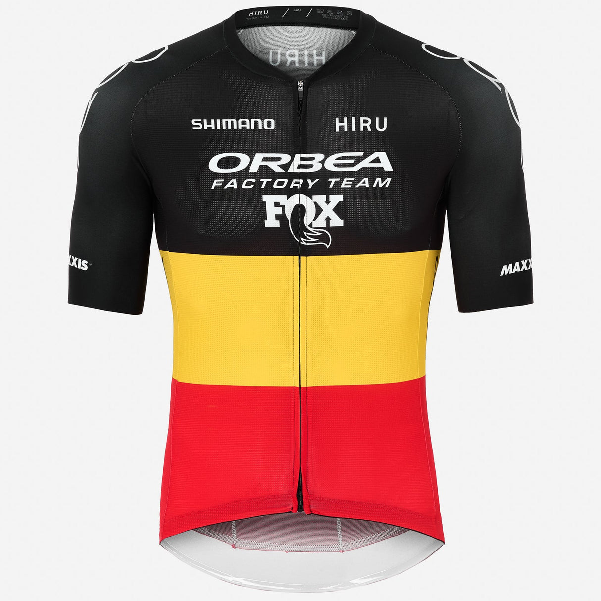 Maglia Hiru Orbea Factory Team 2026 Core - Campione Belga Hiru