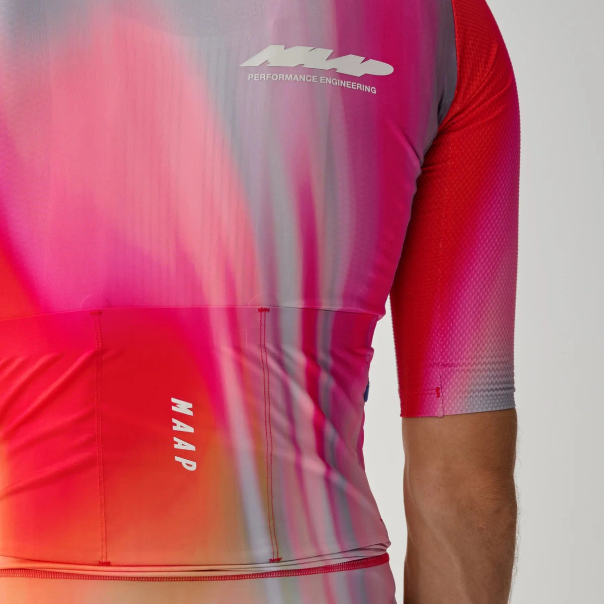 Maglia Maap Solar Pro Race - Rosso Maap