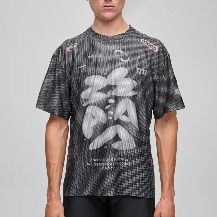 Maap Spectrum Air Mesh Trikot - Schwarz