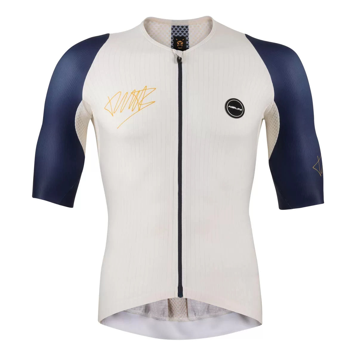 Maillot Nalini Benna80 Ride - Blanc bleu