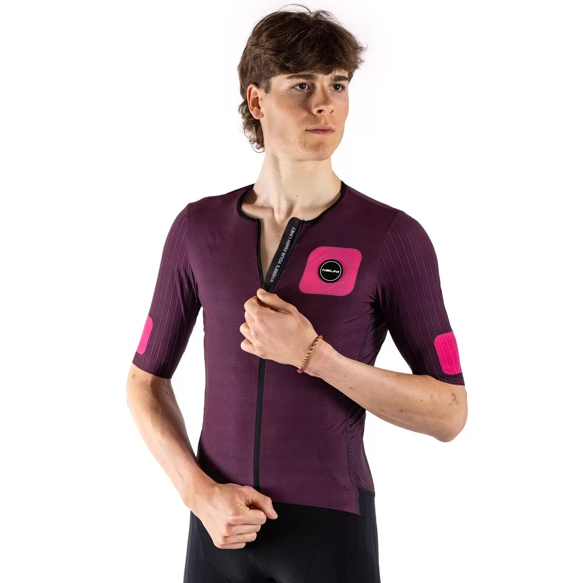 Maglia Nalini Xskin Speed - Bordeaux Nalini