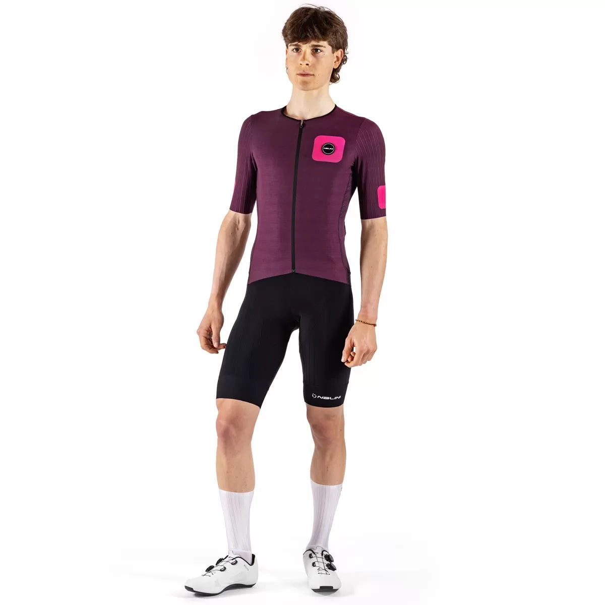 Maglia Nalini Xskin Speed - Bordeaux Nalini