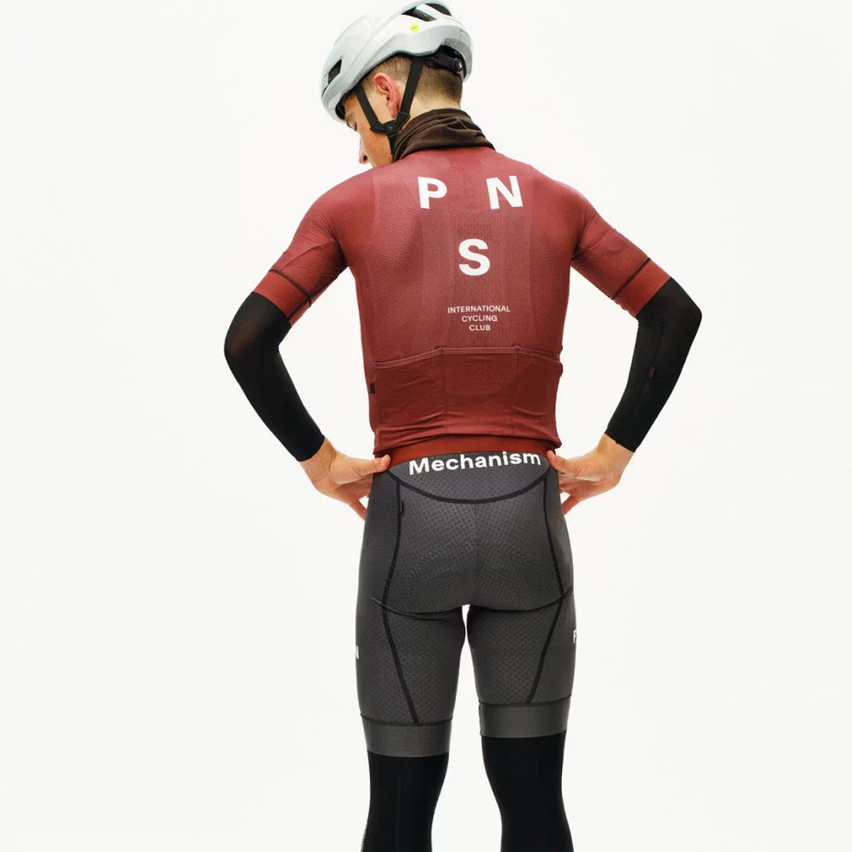 Maglia Pas Normal Studios Mechanism - Bordeaux Pas Normal Studios