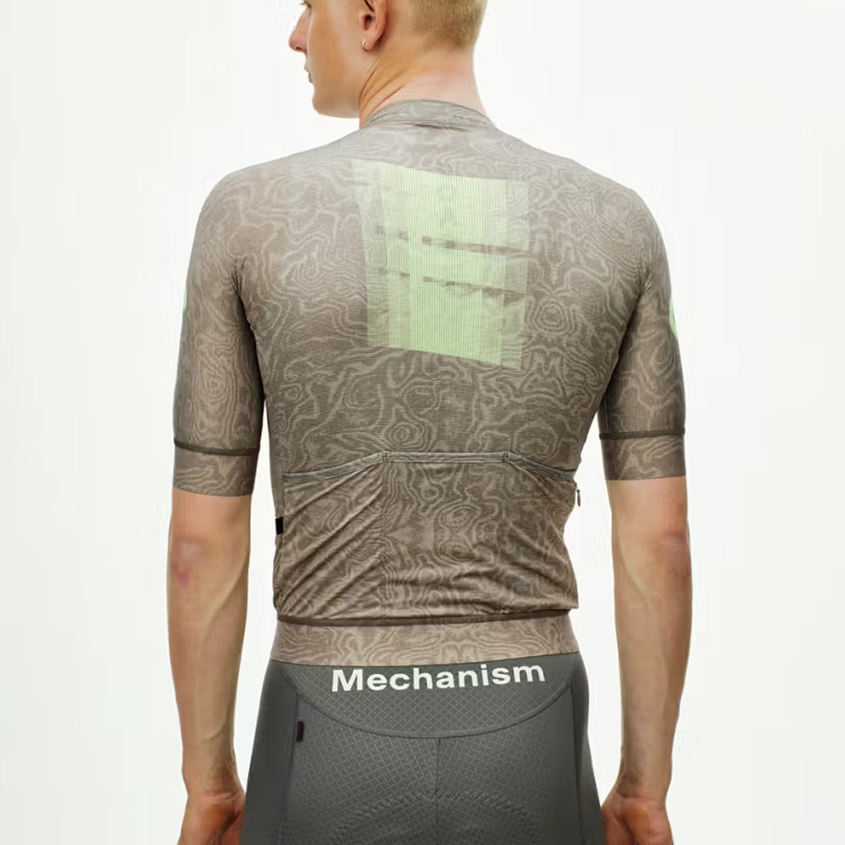 Maillot Pas Normal Studios Mechanism Logo AOP RTN - Verde
