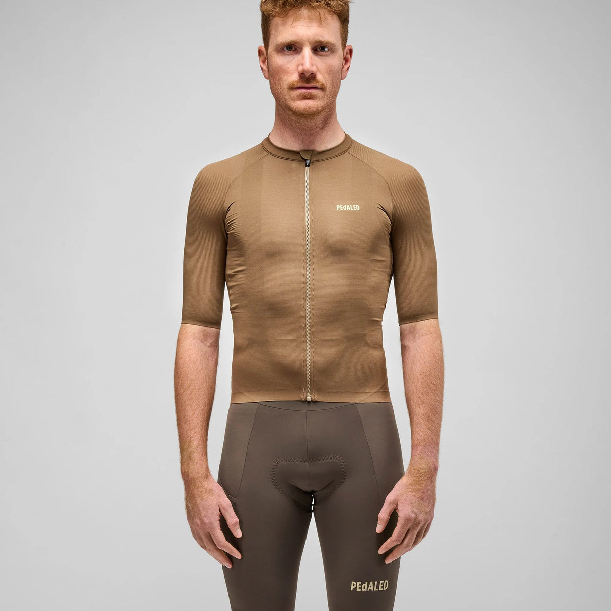Jersey Pedaled Element Lightweight - Brown