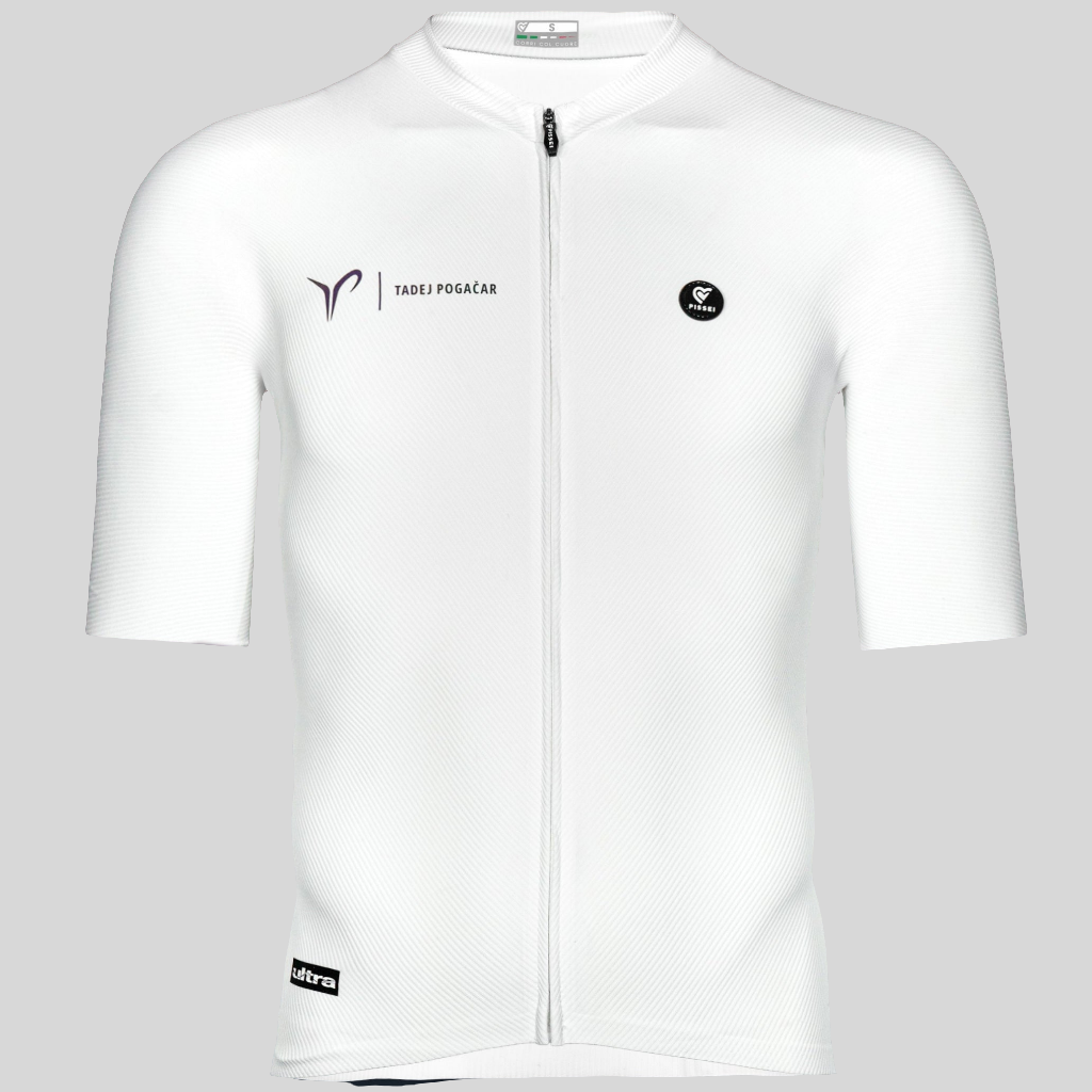 Maillot Pissei Primapelle Ultra Tadej Pogacar - Blanco