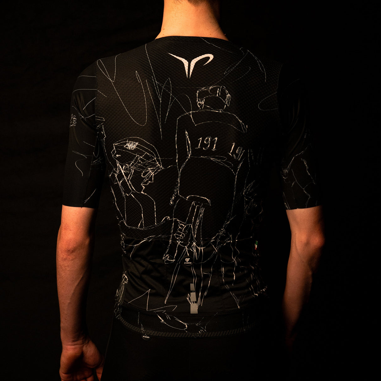 Maglia Pissei Prime Tadej Pogacar Celebrations - Nero Pissei