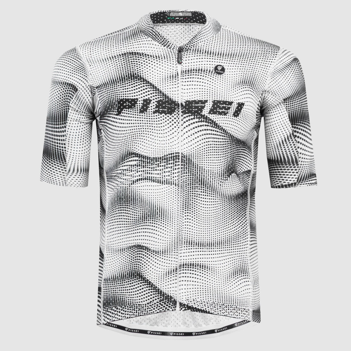 Maglia Pissei Sanremo - Bianco nero Pissei