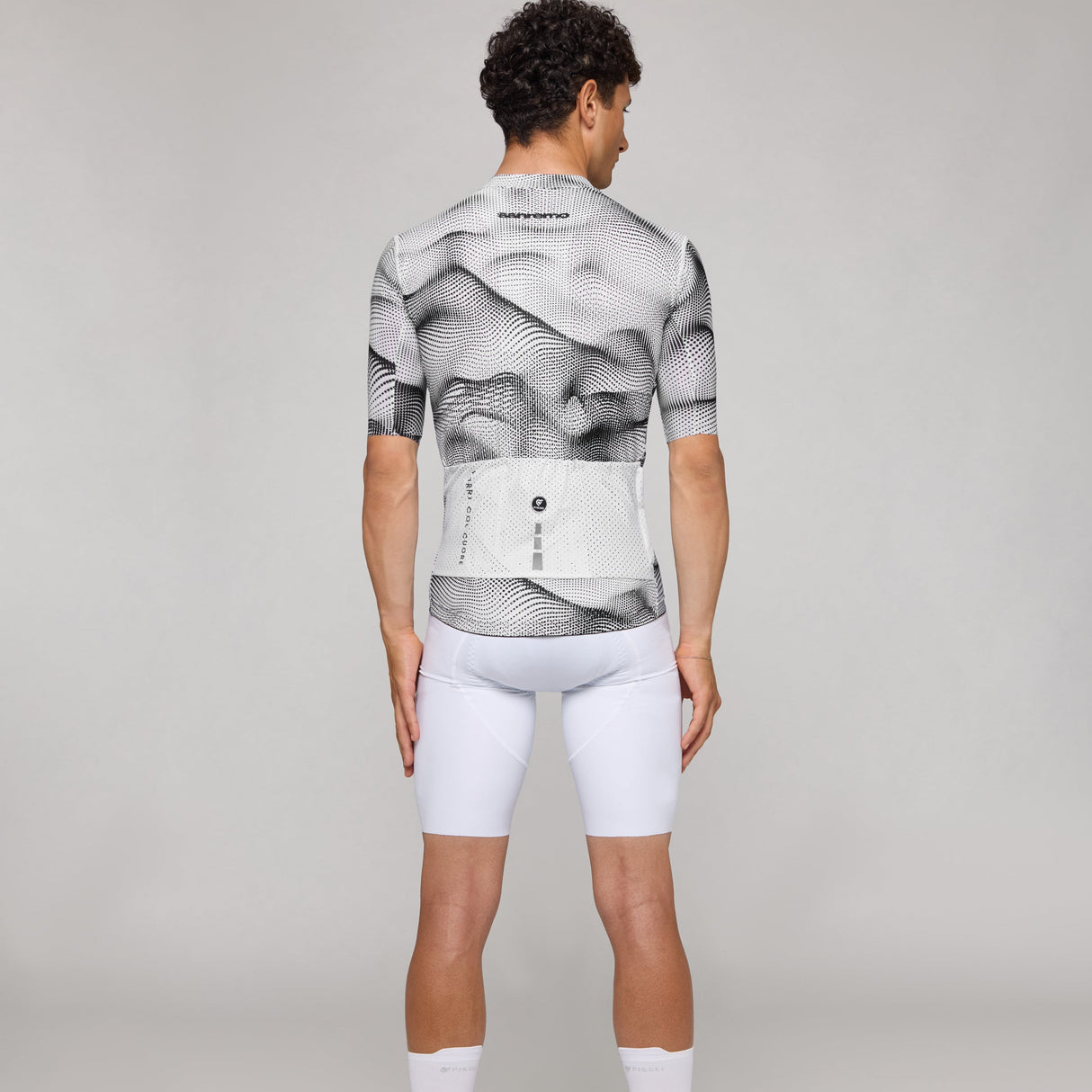 Maglia Pissei Sanremo - Bianco nero Pissei