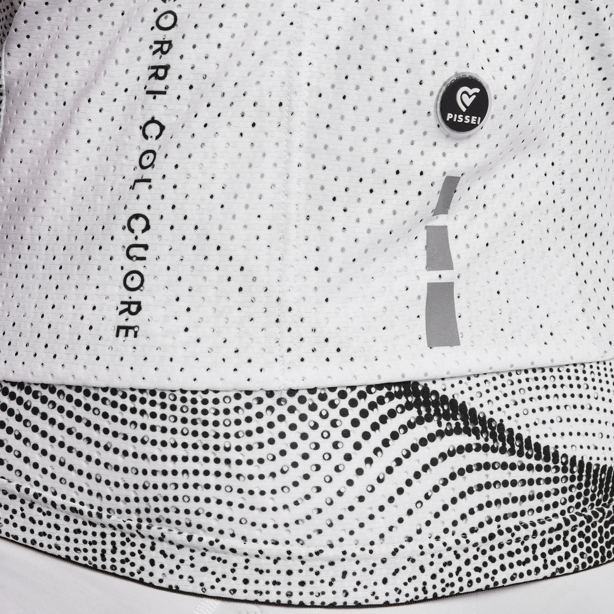 Maglia Pissei Sanremo - Bianco nero Pissei