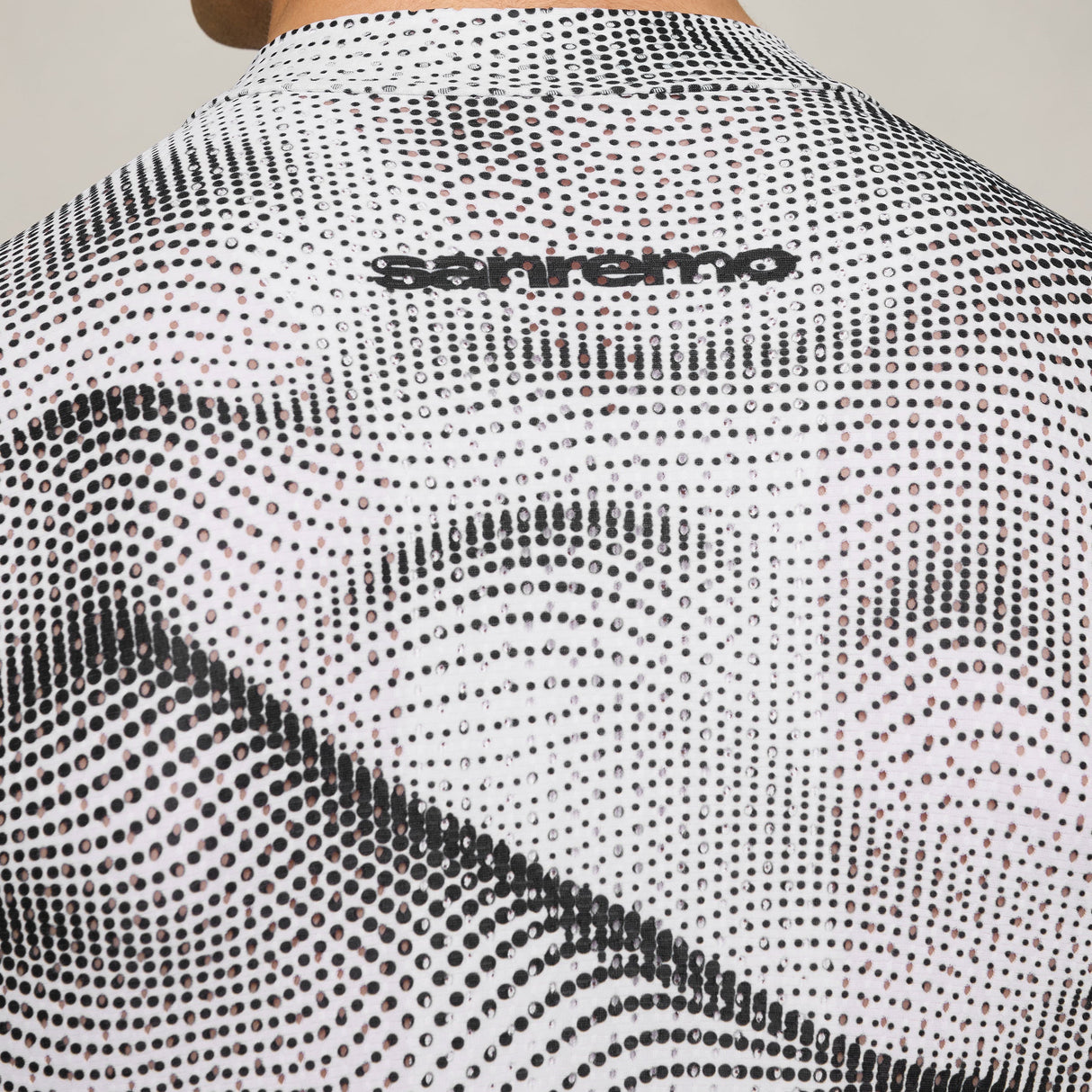 Maglia Pissei Sanremo - Bianco nero Pissei