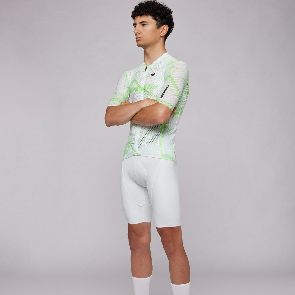 Jersey Pissei Sanremo - White green