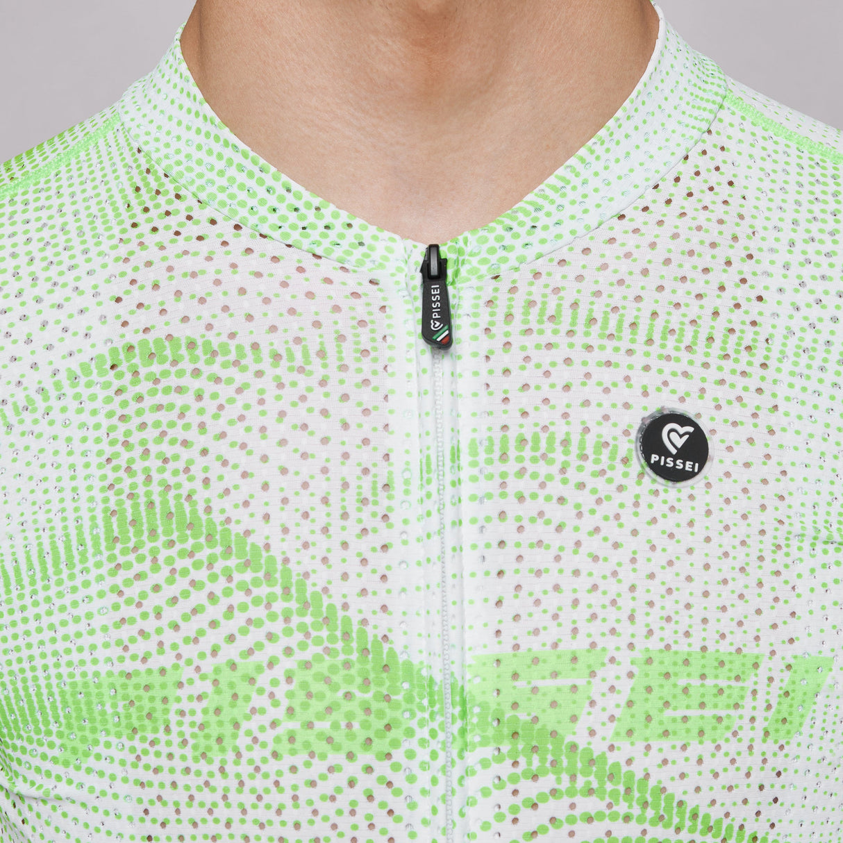 Jersey Pissei Sanremo - White green