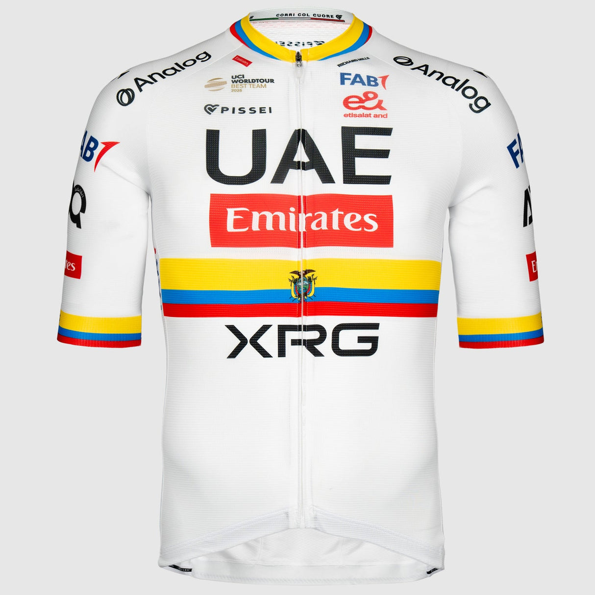 Maglia Pissei UAE Team Emirates - XRG 2026 - Campione Ecuador Pissei