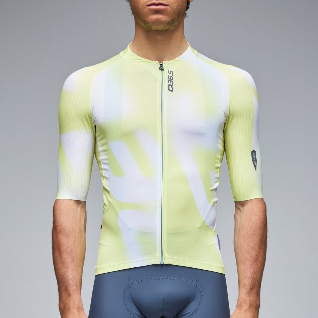 Q36.5 Gregarius Pro Big Logo jersey - Yellow