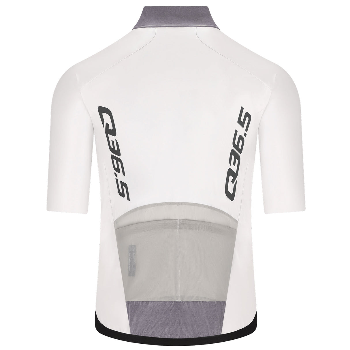 Maglia Q36.5 Pro Cycling Team Rain Shell Aero - Bianco Q36.5