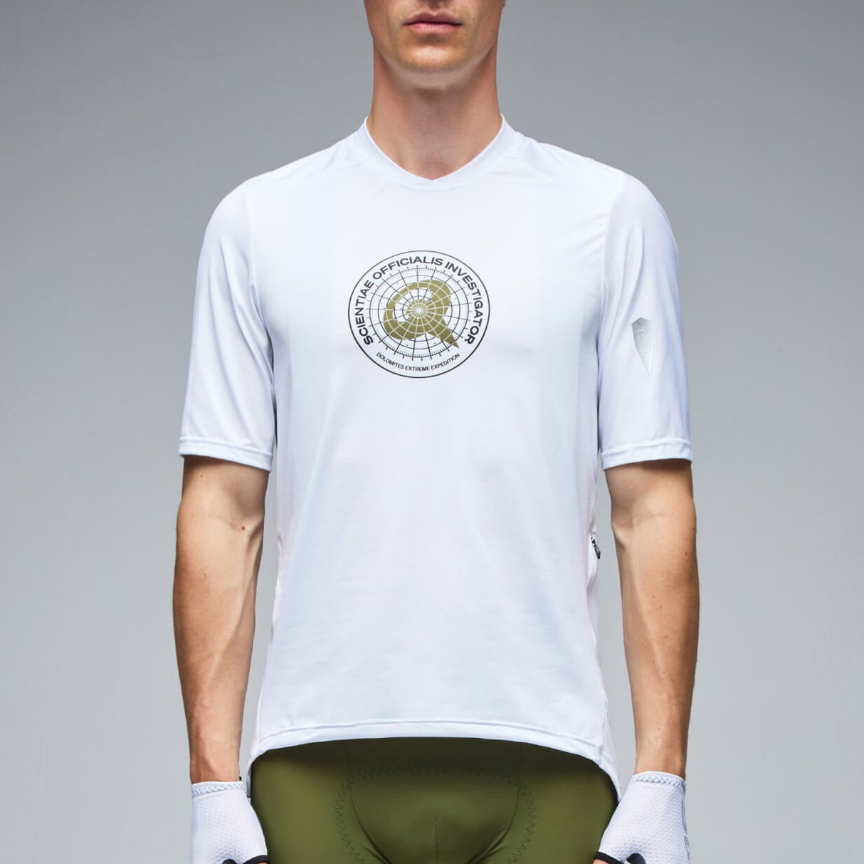 Q36.5 Tech-shirt Adventure Dolomites Extreme jersey - White