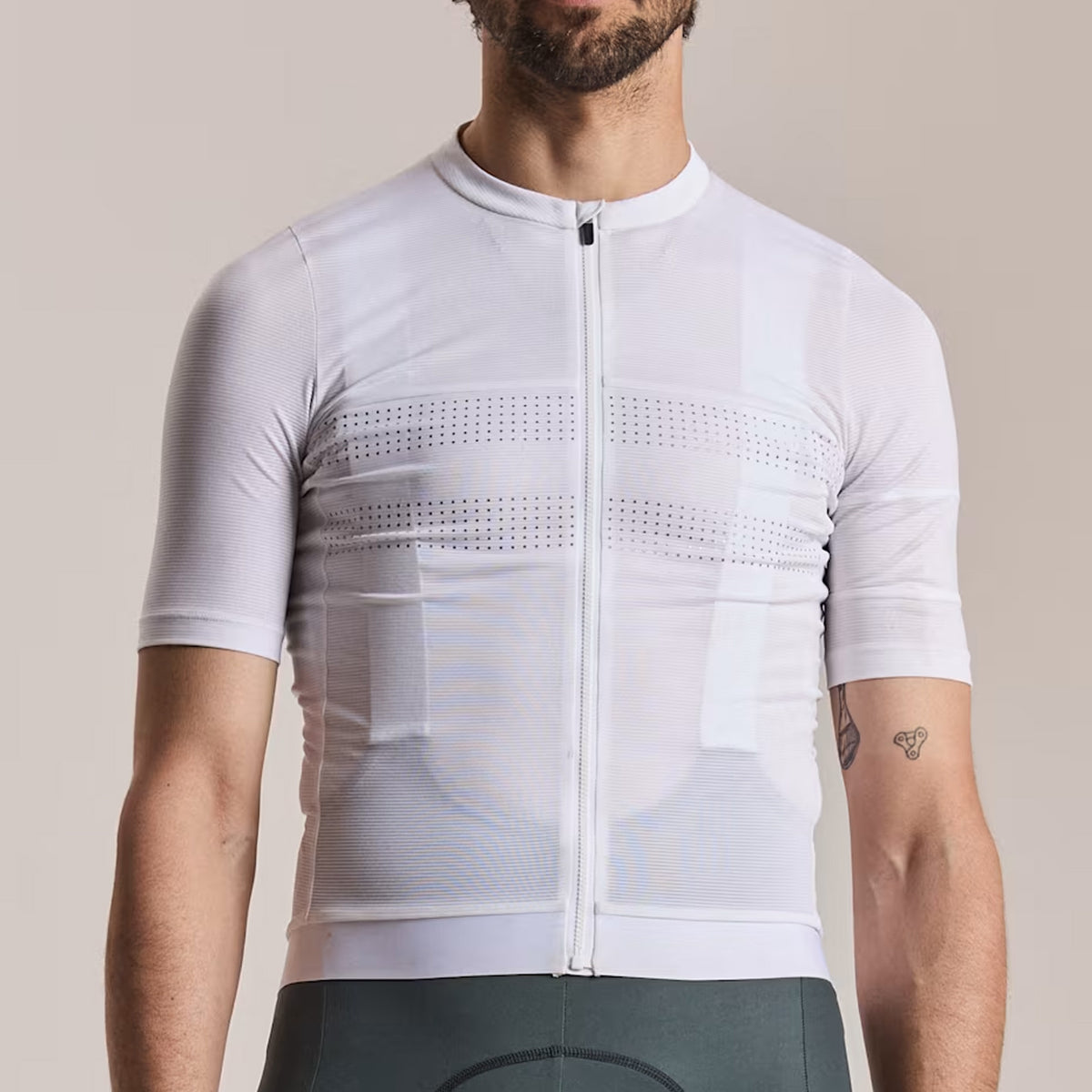 Rapha Brevet Lightweight 3 trikot - Weiss