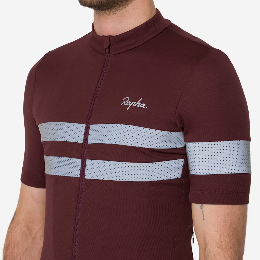 Maglia Rapha Brevet - Marrone Rapha