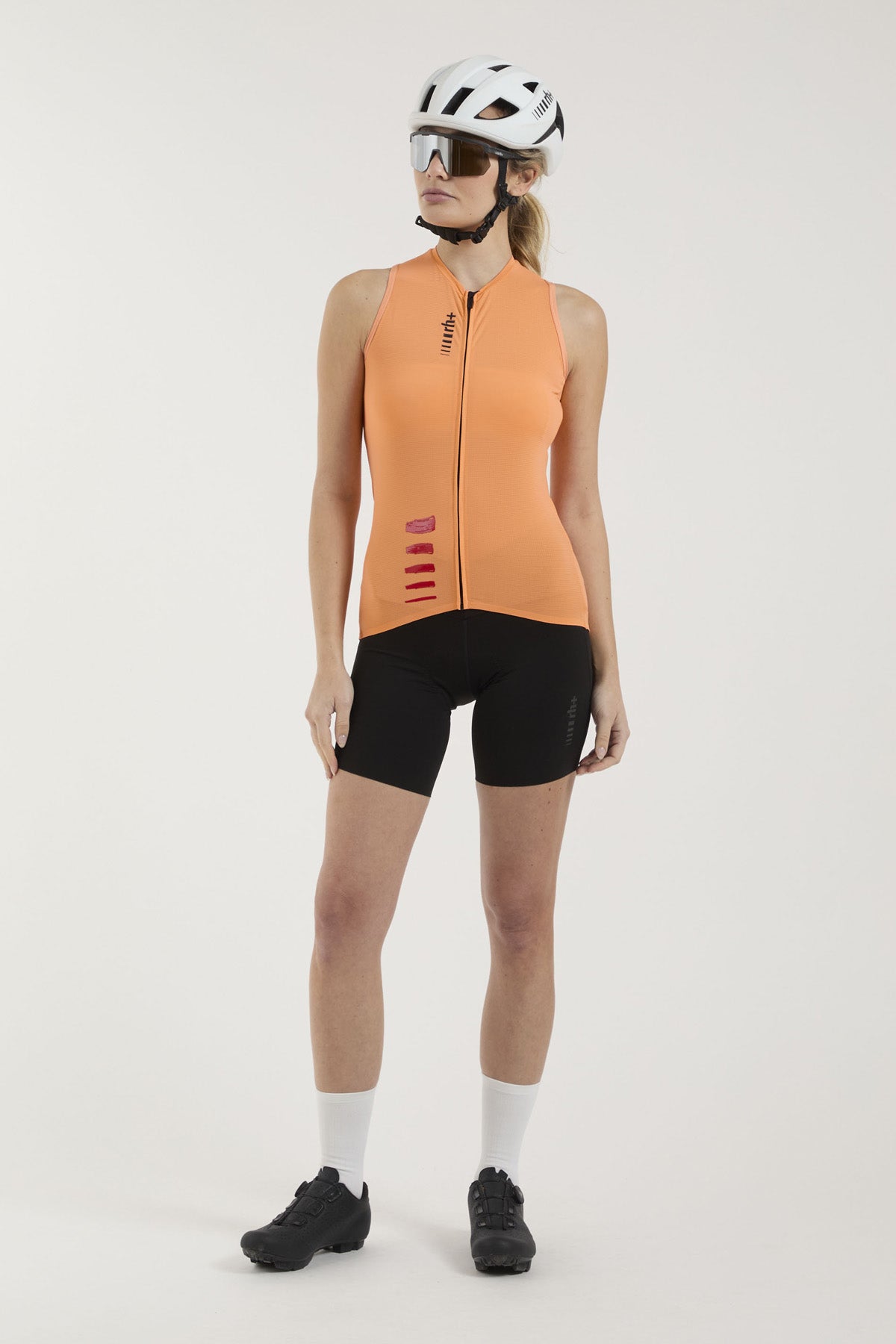 Maglia Rh+ Aries W Senza Maniche - Arancione Zerorh