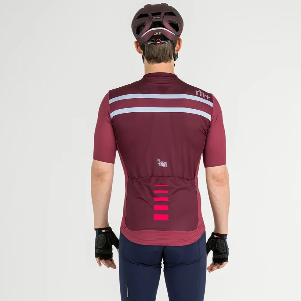Maglia Rh+ Pacer - Bordeaux Zerorh