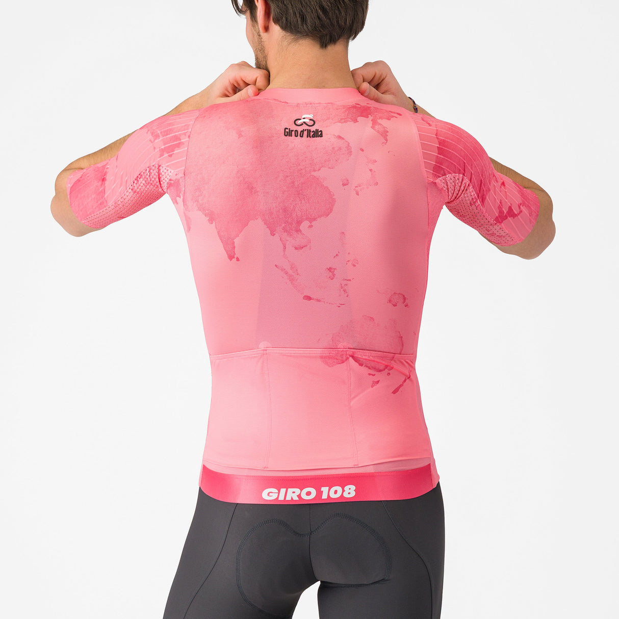 Maglia Rosa Giro d'Italia 2025 Race 8S Castelli