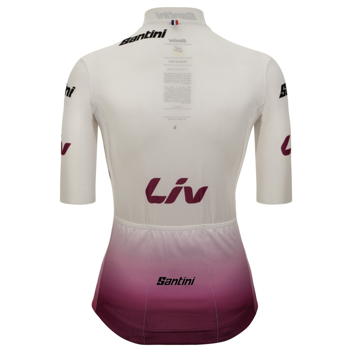 Maglia Santini Bianca donna Tour de France 2025 Fan Line Santini
