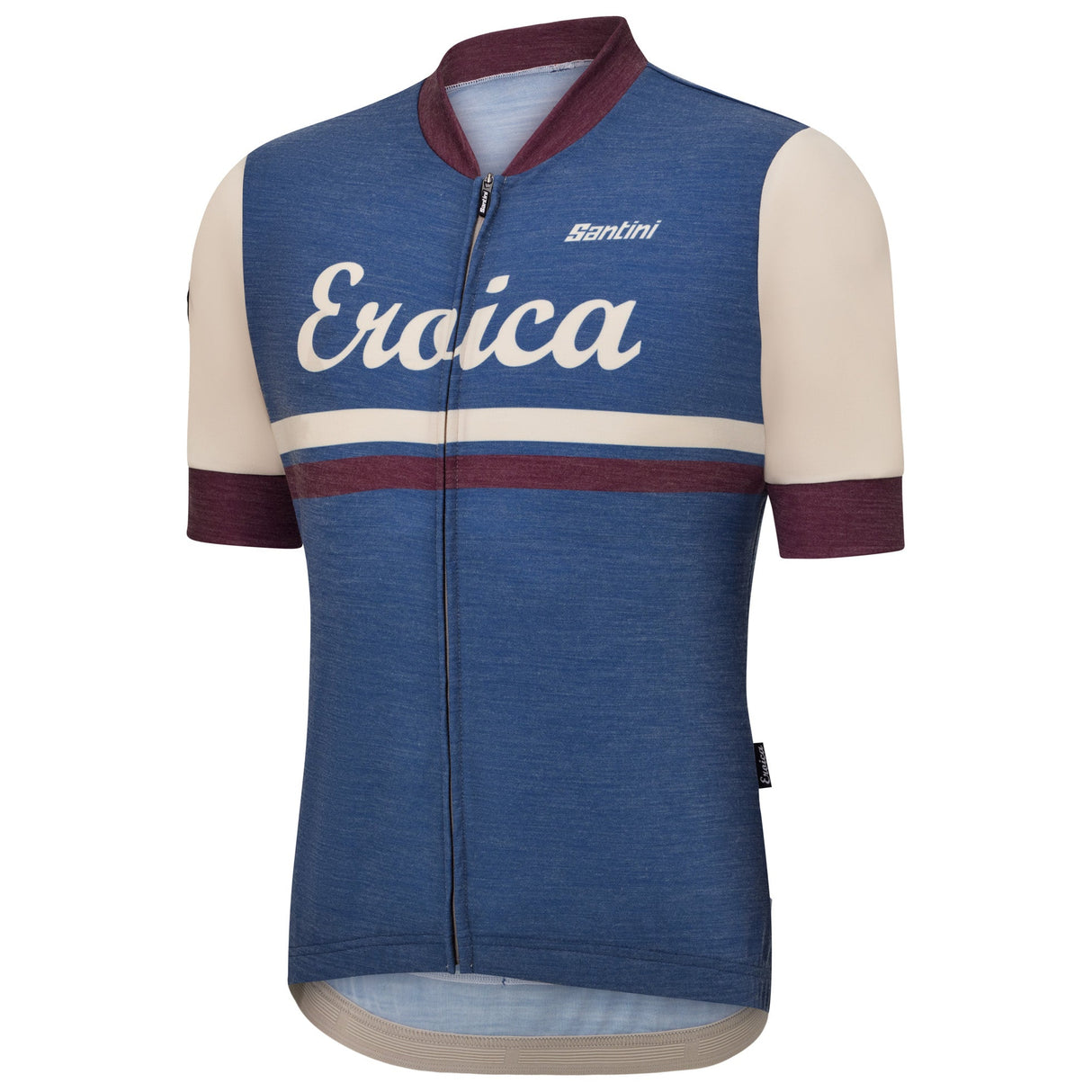 Maillot Santini Eroica Iris - Azul