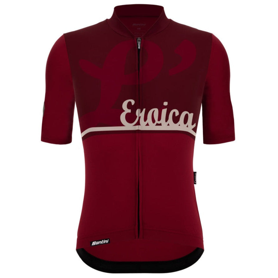 Maglia Santini Eroica L' - Bordeaux Santini