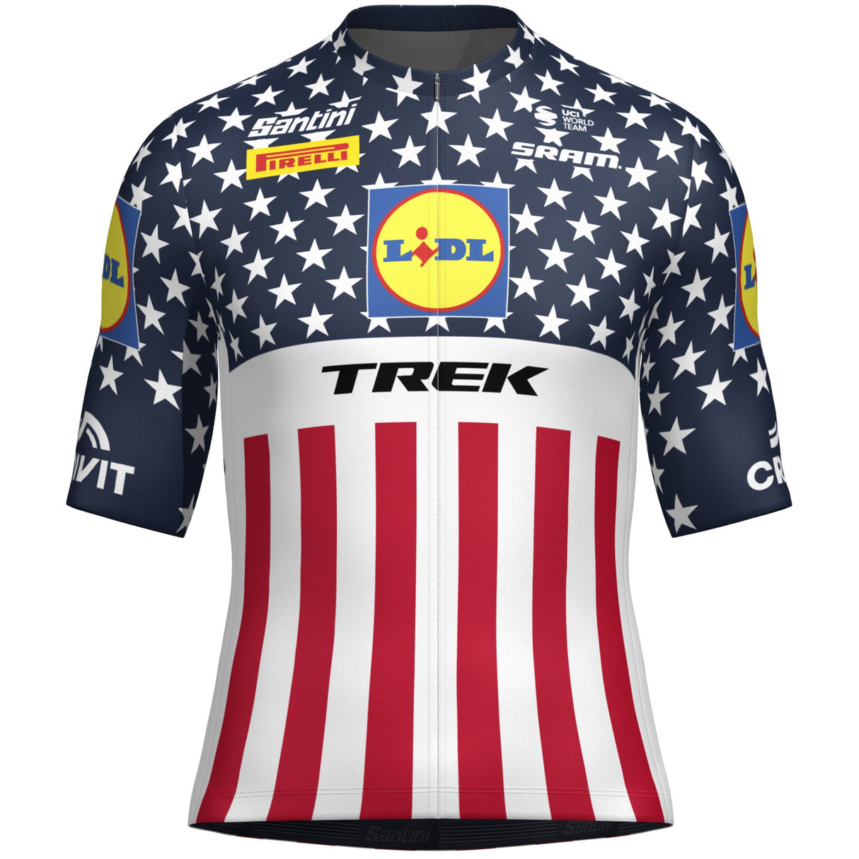 Maglia Santini Lidl Trek 2025 - Campione USA Santini