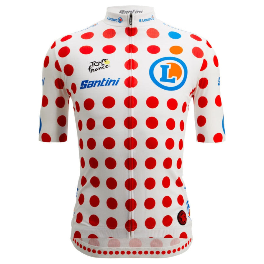 Maglia Santini Pois Tour de France 2025 Fan Line Santini