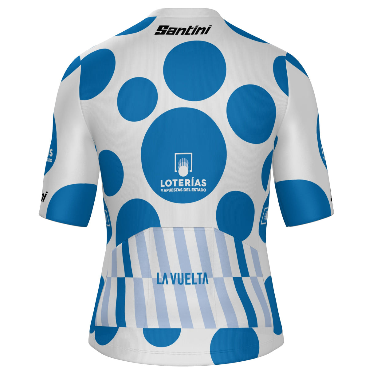 Maglia Santini Pois Vuelta Espana 2025 Santini